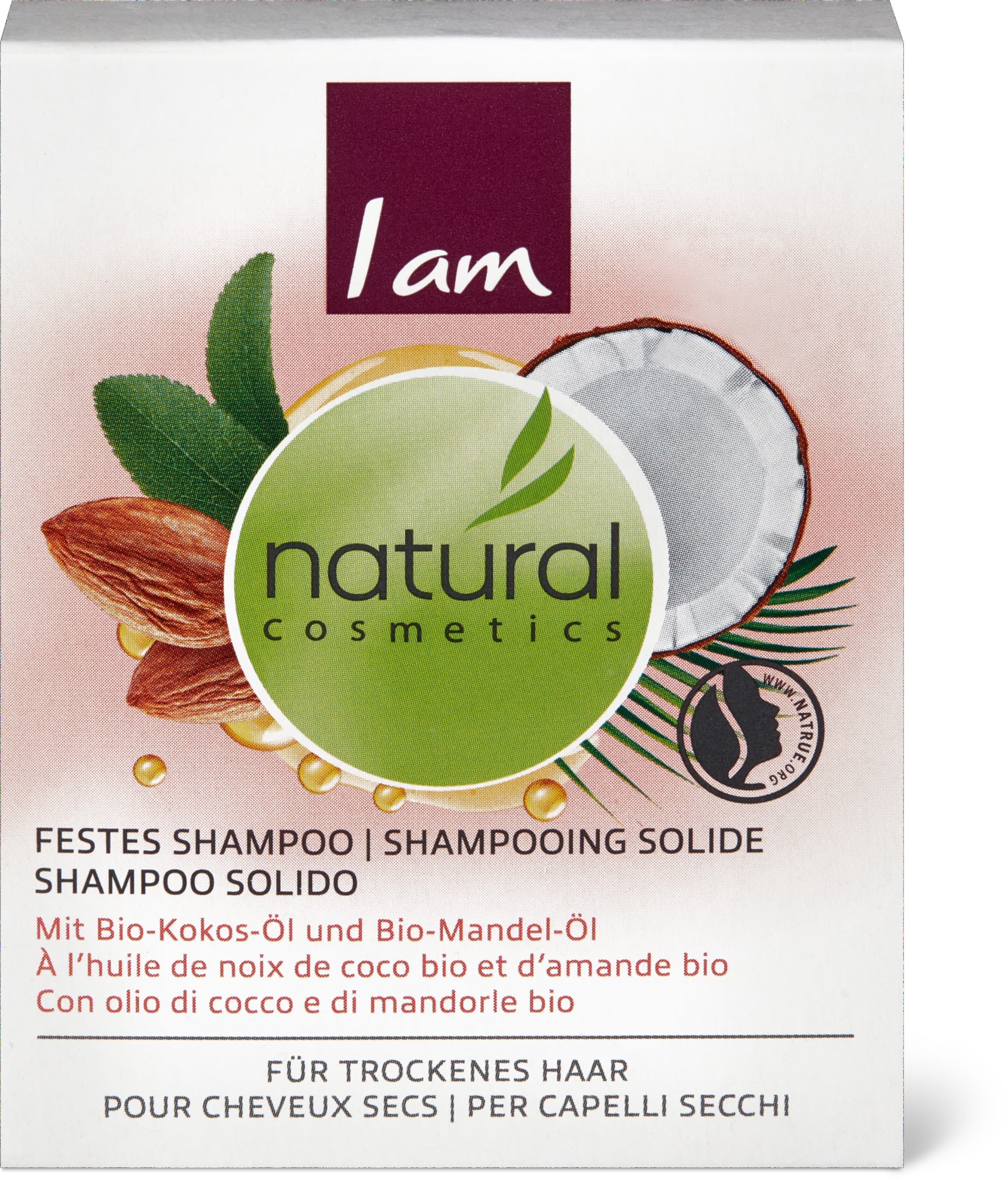 festes Shampoo trockenes Haar